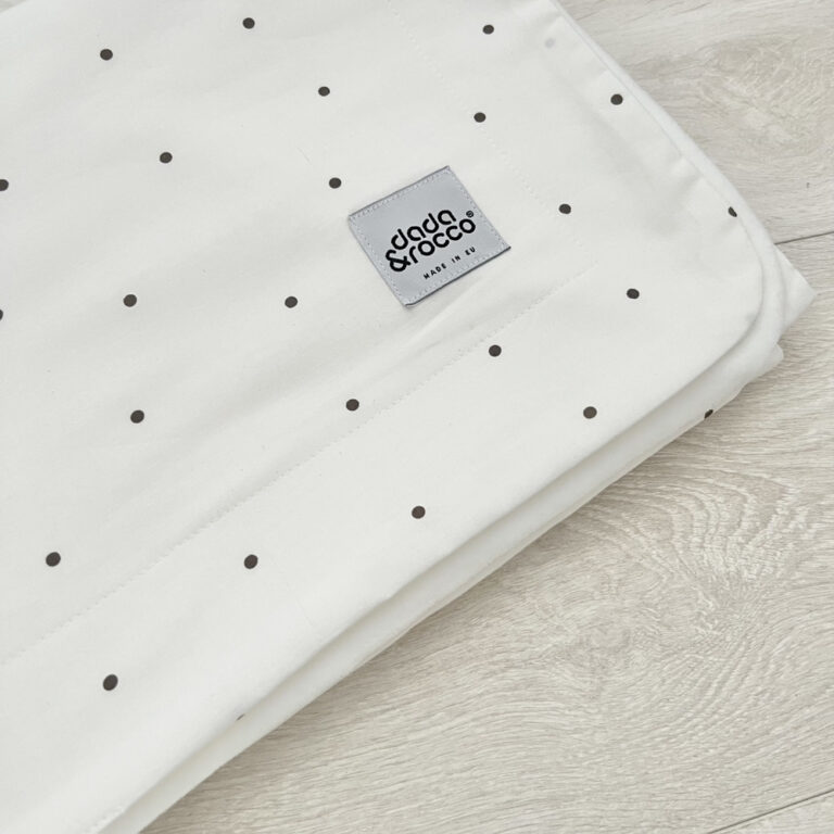 Light blanketDots & Cream Dada&Rocco
